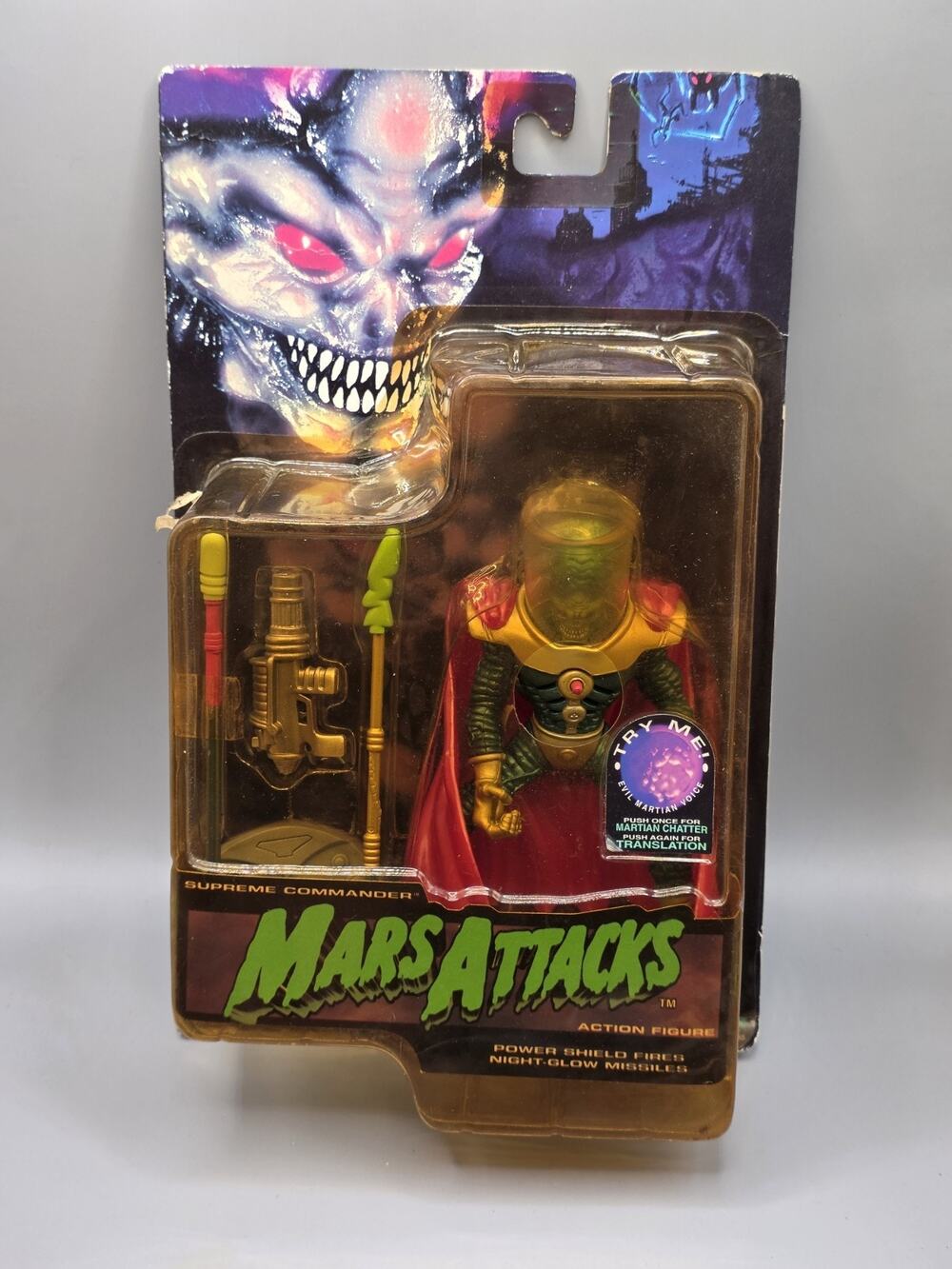 1996 Trendmasters Mars Attacks Supreme Commander